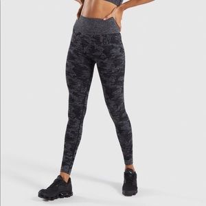 Gymshark camo leggings size small